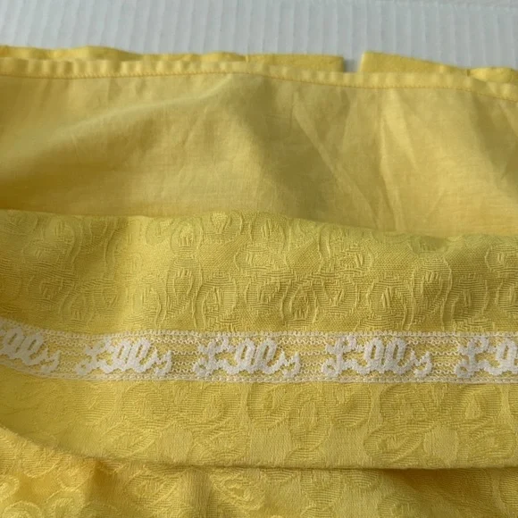 Lilly Pulitzer Vanessa strapless dress in a sunny yellow Size 0 - Picture 9 of 10